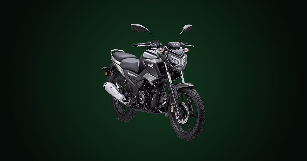Nova moto da Mottu TVS Raider 125 lançamento oficial preta